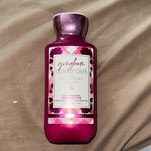 Gingham Gorgeous Body Lotion by Bath & Body Works - Hot Pink